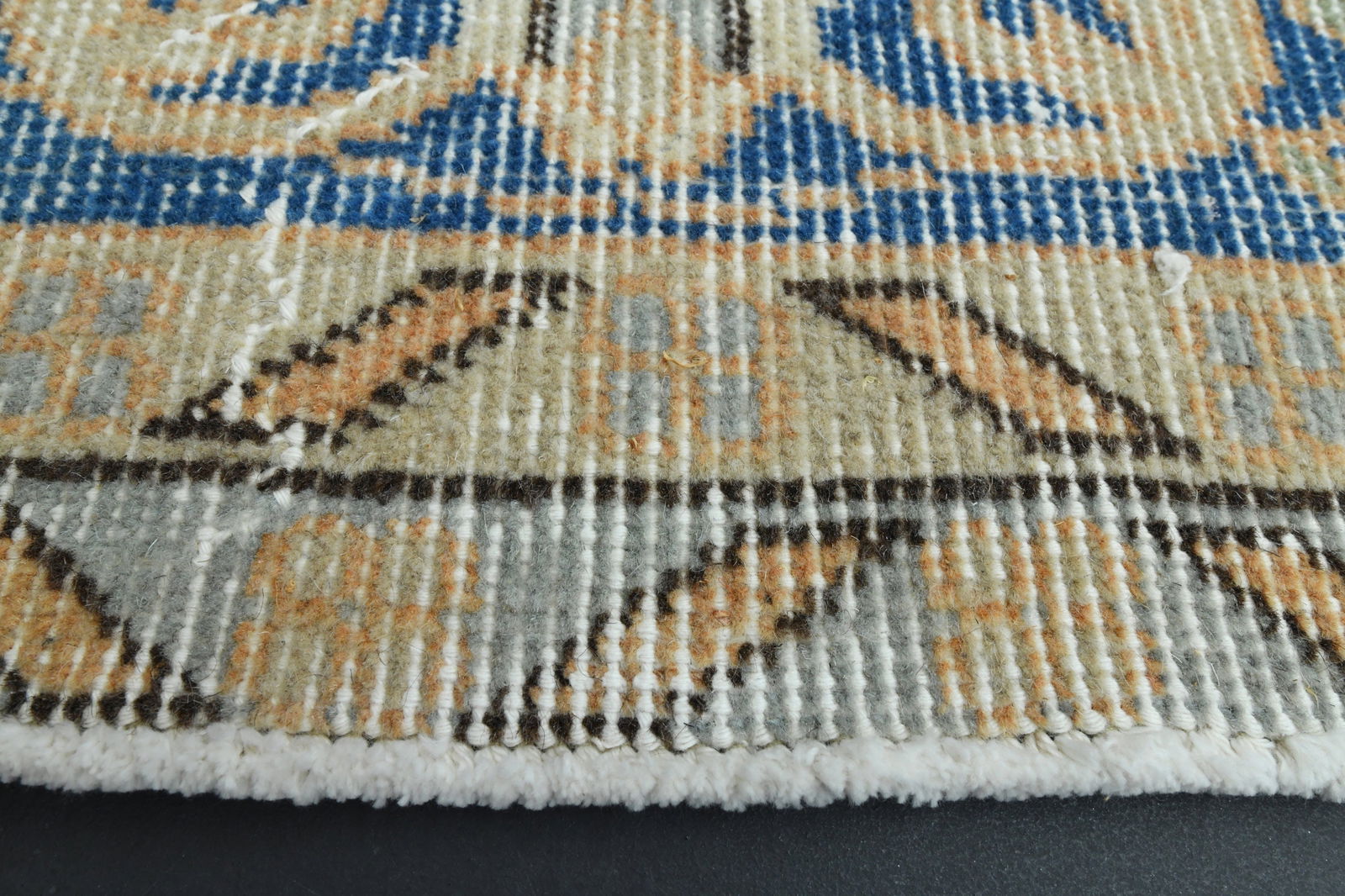 6.5x9.5 Orange Area Rug - 16