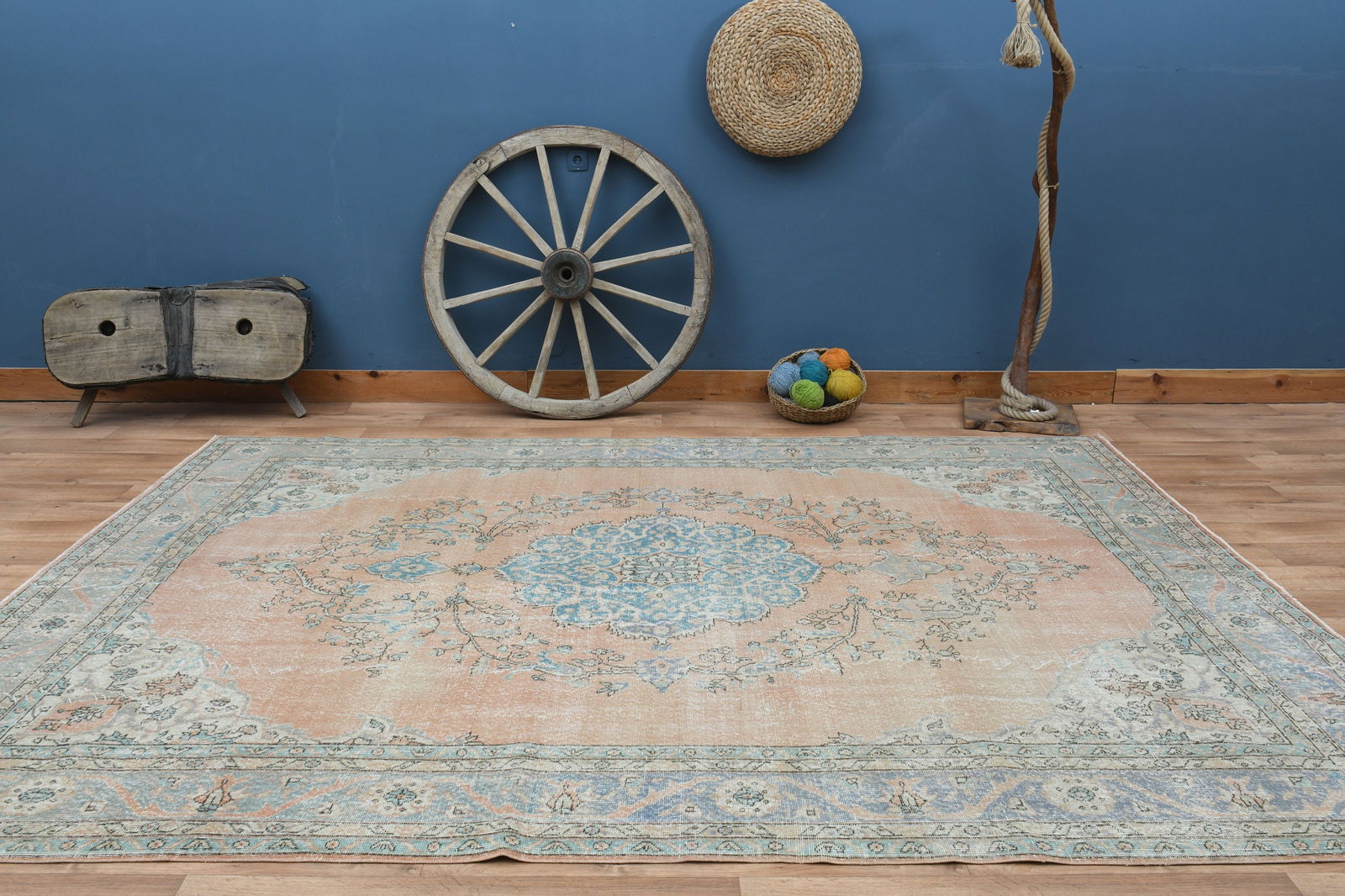 8'3x11'6 ft, ORIENTAL AREA RUG - 12