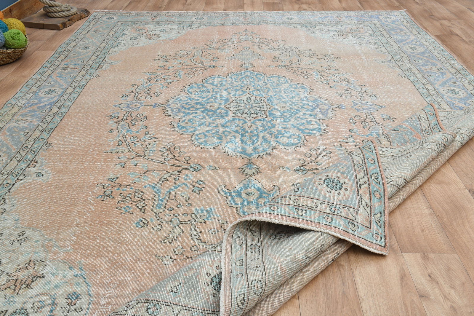 8'3x11'6 ft, ORIENTAL AREA RUG - 14