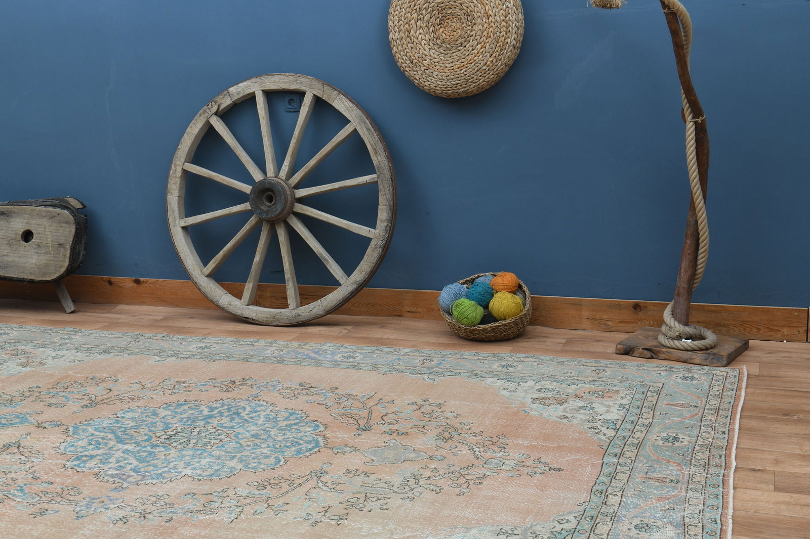 8'3x11'6 ft, ORIENTAL AREA RUG - 4