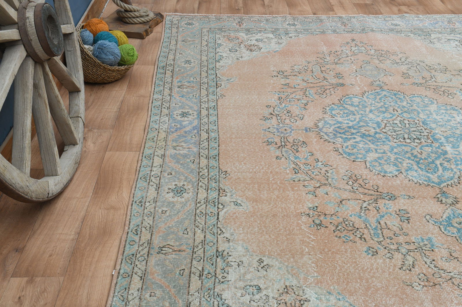 8'3x11'6 ft, ORIENTAL AREA RUG - 6