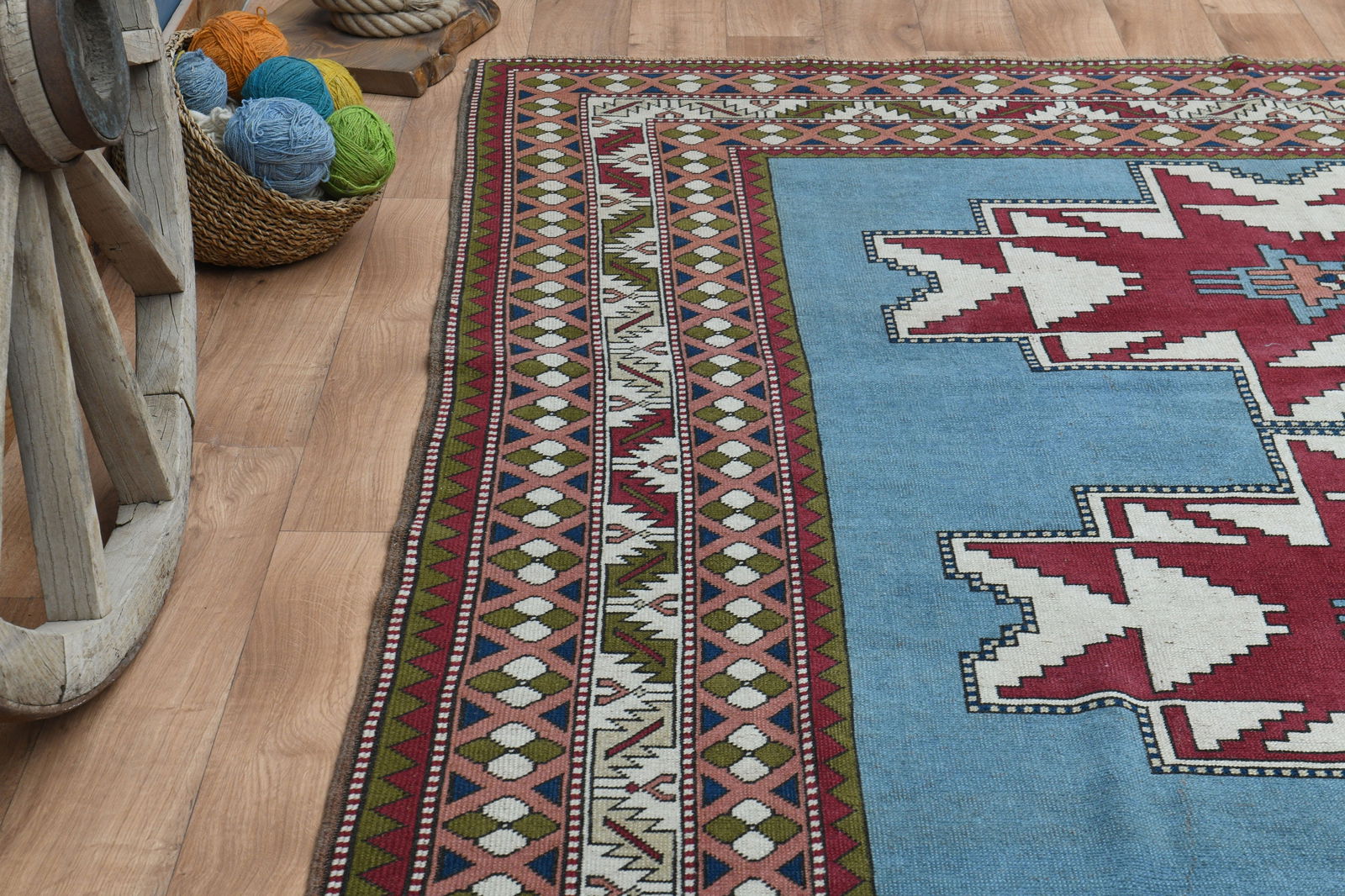 7'8x11'5 ft, AUTHENTIC MILAS RUG - 5