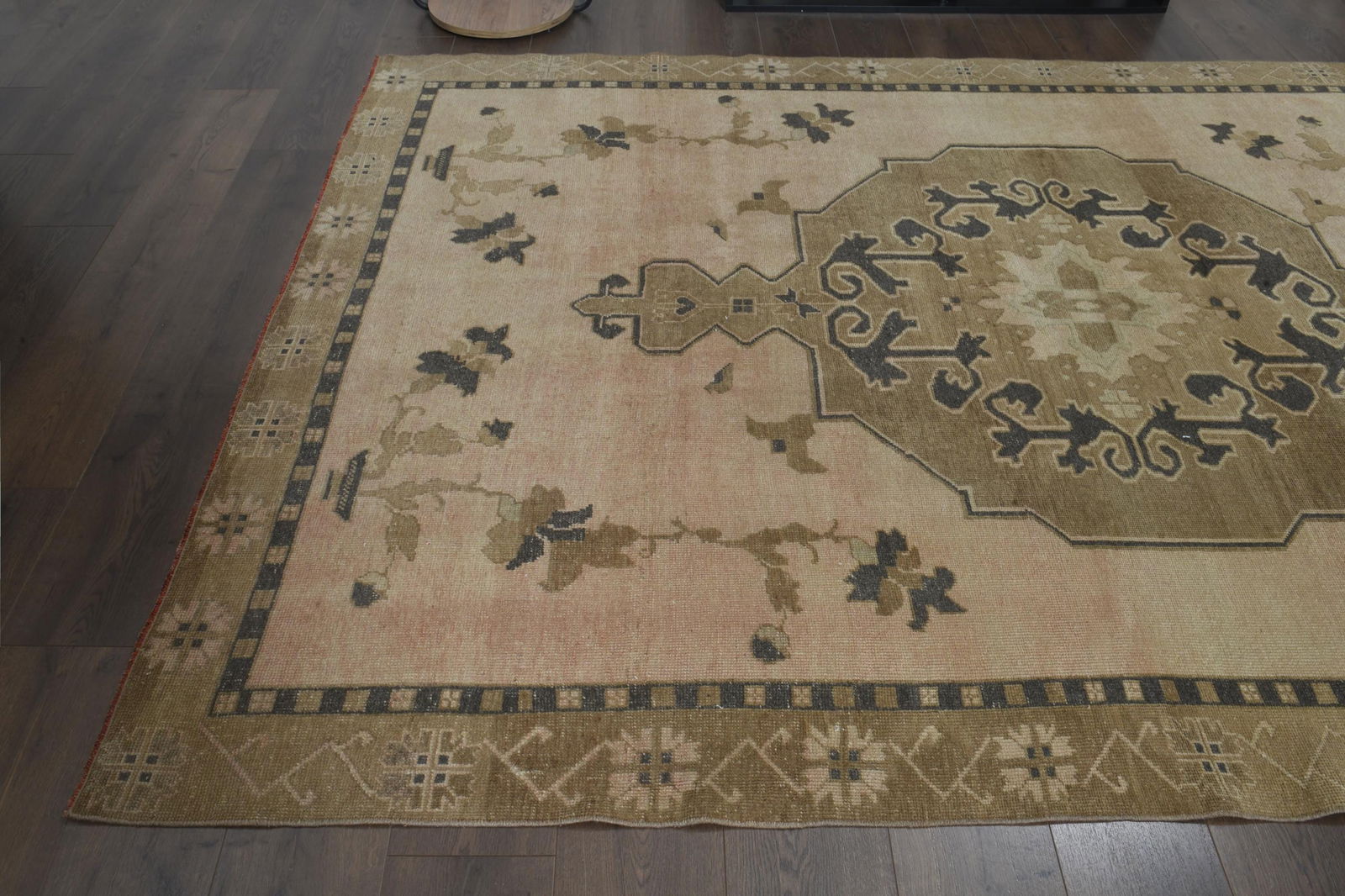 6.1x9.3 ft, BROWN TURKISH RUG - 18