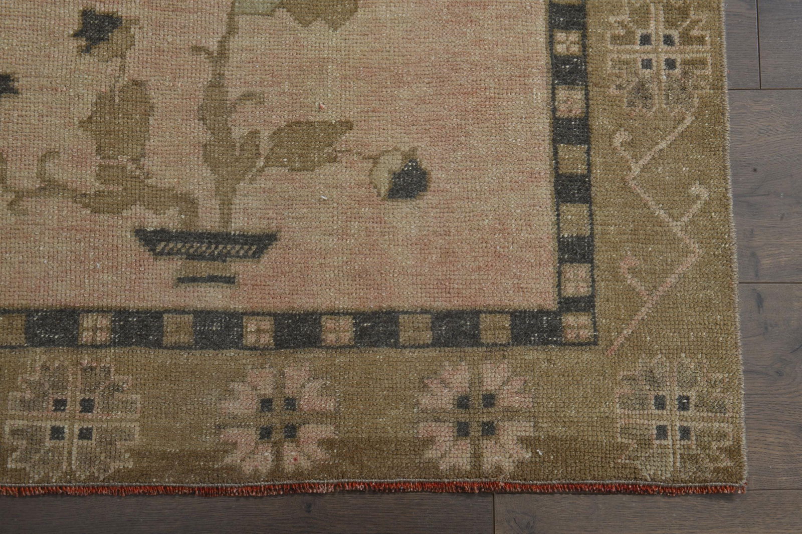 6.1x9.3 ft, BROWN TURKISH RUG - 3