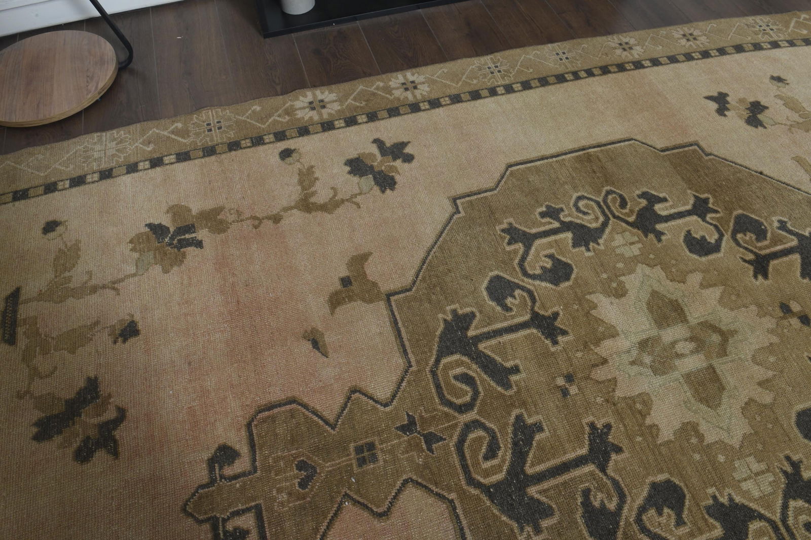 6.1x9.3 ft, BROWN TURKISH RUG - 6