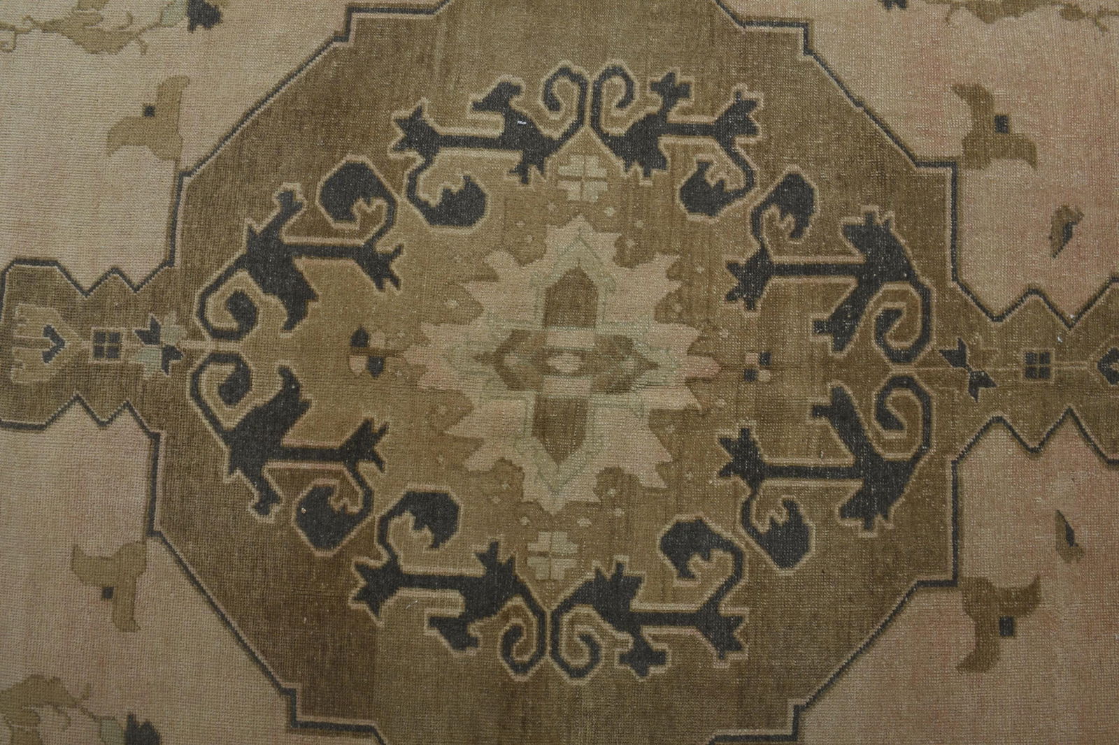 6.1x9.3 ft, BROWN TURKISH RUG - 8