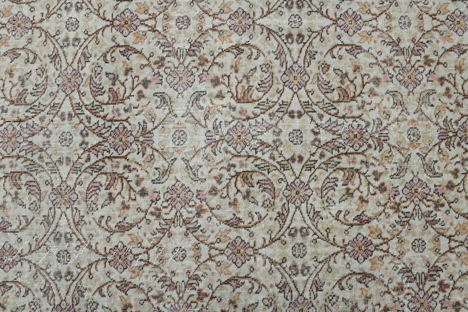 6.7x10.4, FADED Wool Rug - 11