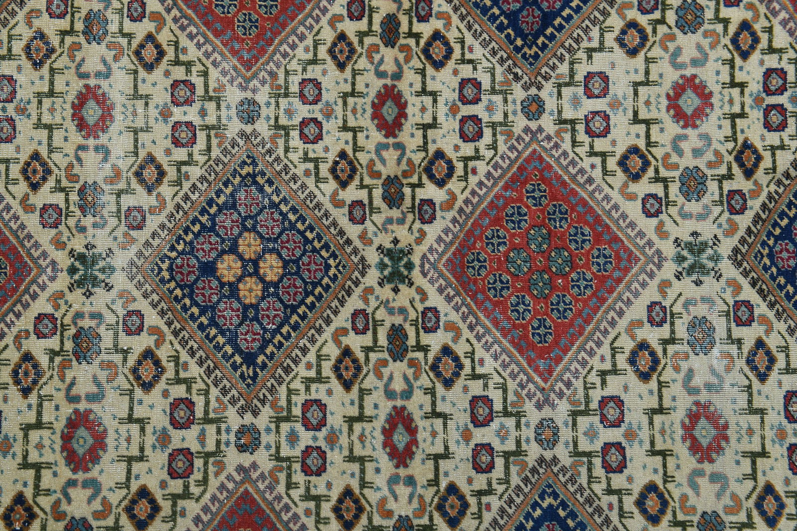 6'5x9'4 ft, TURKISH OUSHAK RUG - 10