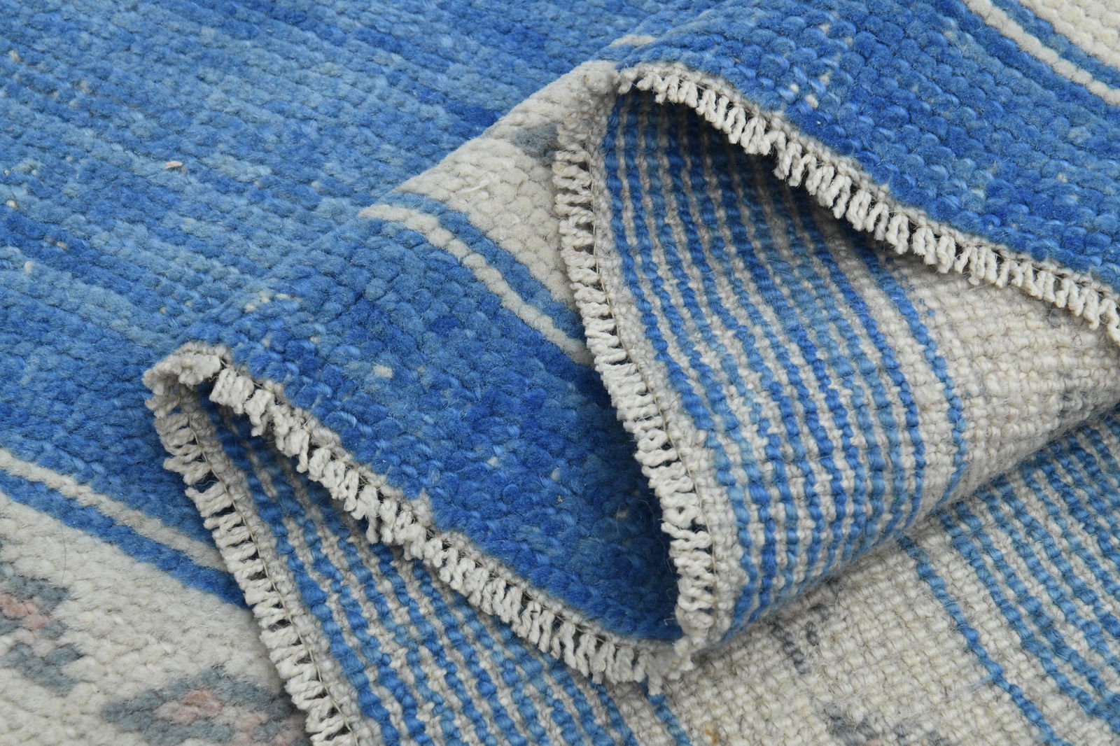 8x12'1 ft, BLUE BEIGE DECOR, Turkish Flora - 9