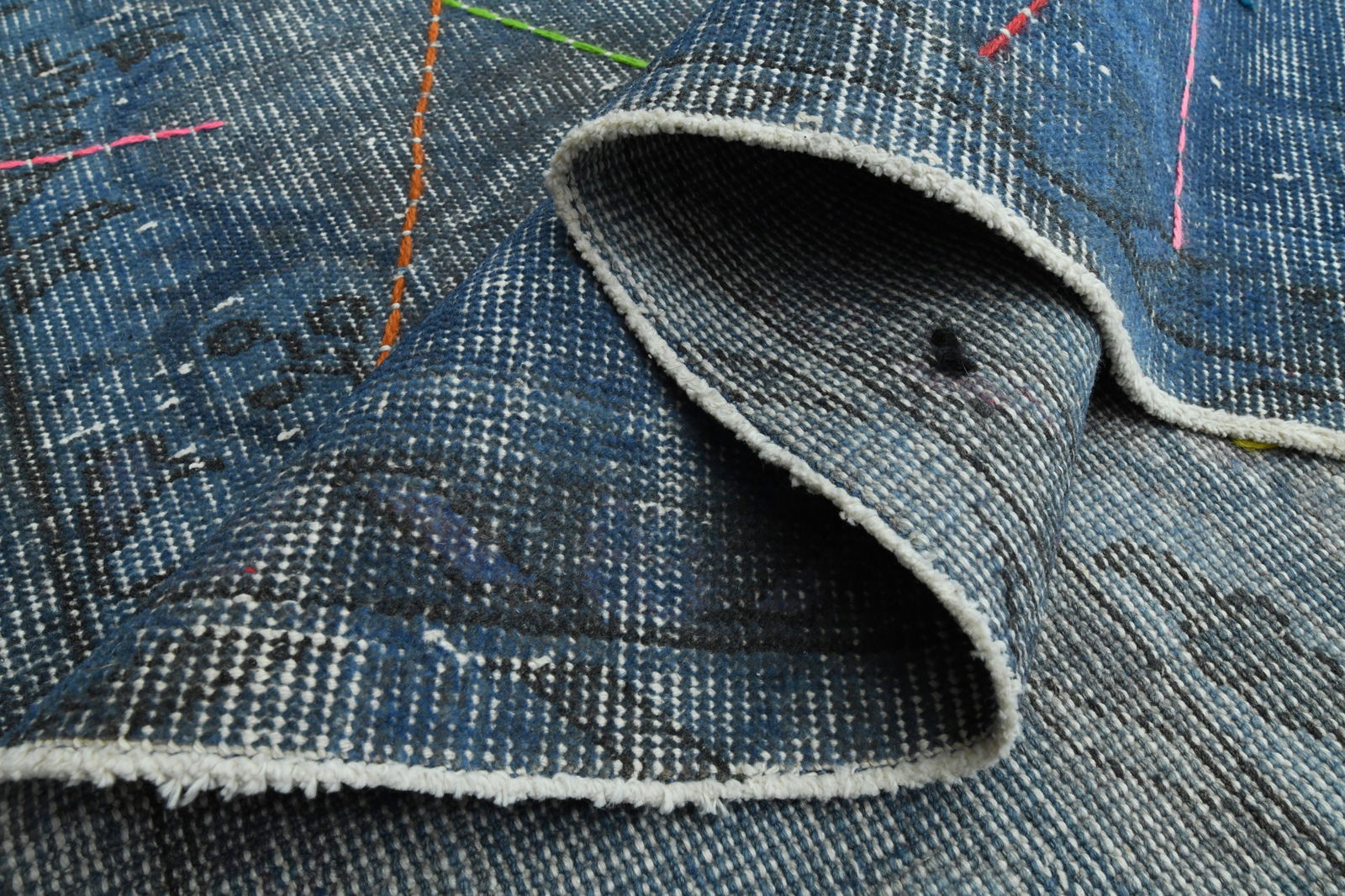 6.5x10.2 VINTAGE TURKISH RUG - 6