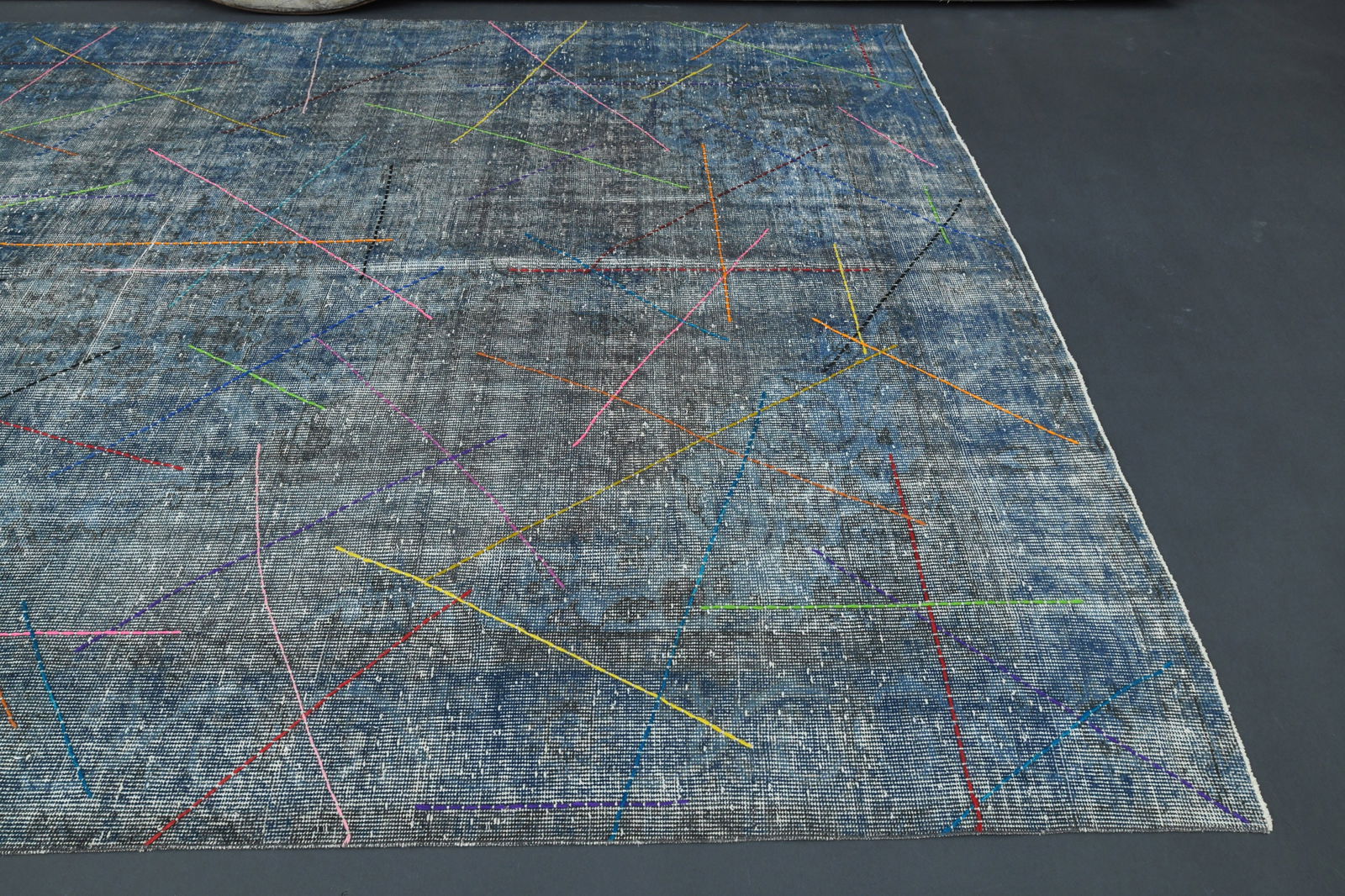 6.5x10.2 VINTAGE TURKISH RUG - 7