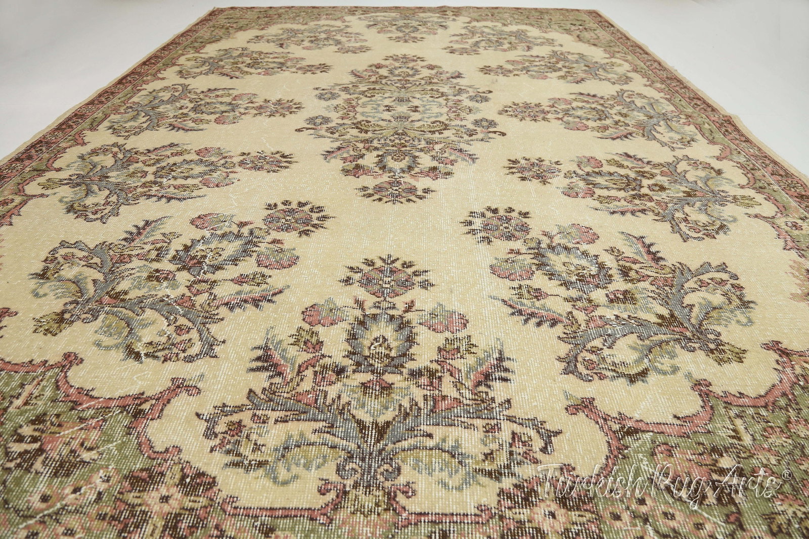 7.2x10.3 ft, SPECIAL TURKISH AUTHENTIC Area Rug - 12