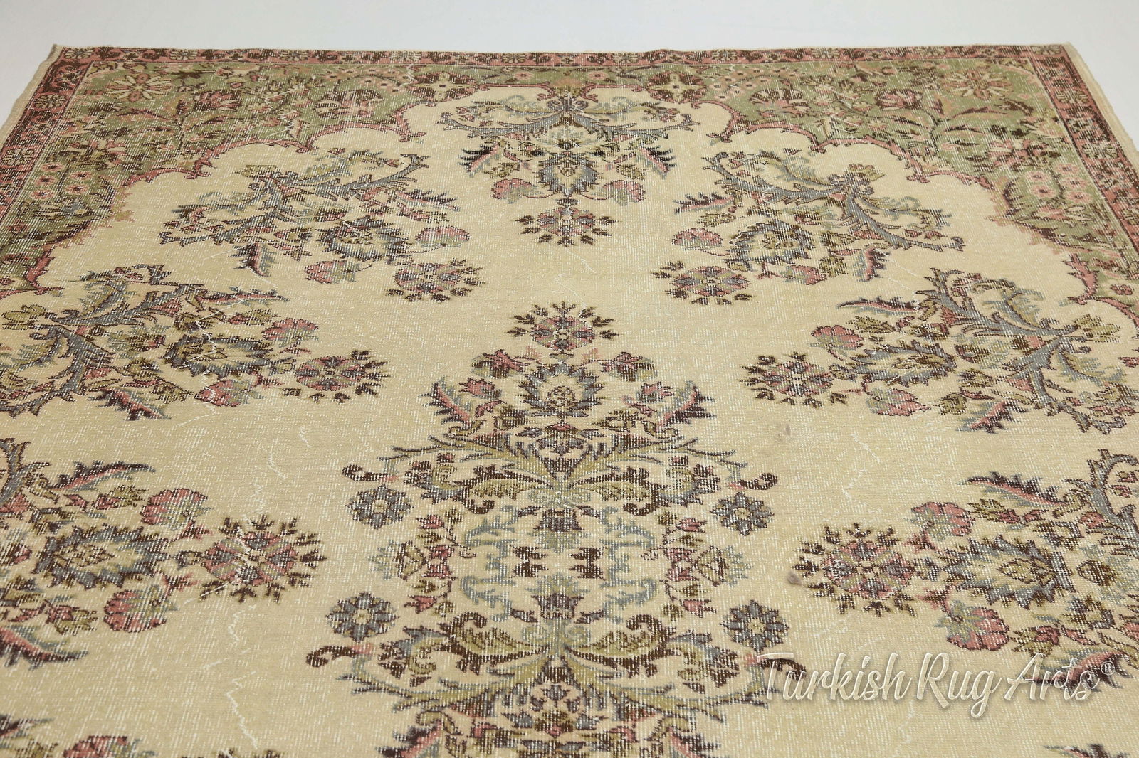 7.2x10.3 ft, SPECIAL TURKISH AUTHENTIC Area Rug - 4