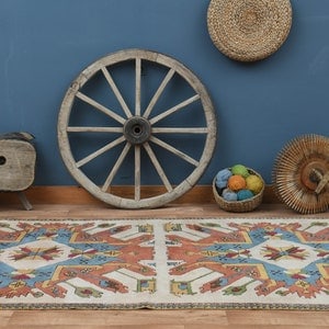 5'7x10'8 ft, GEOMETRİC, OUSHAK RUG - 10