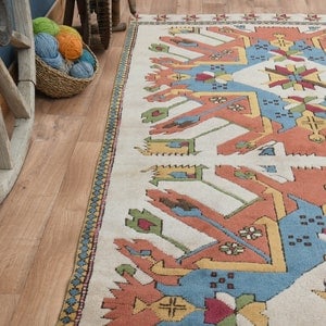 5'7x10'8 ft, GEOMETRİC, OUSHAK RUG - 5