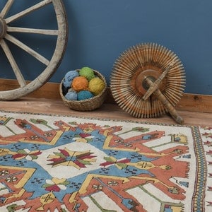 5'7x10'8 ft, GEOMETRİC, OUSHAK RUG - 9