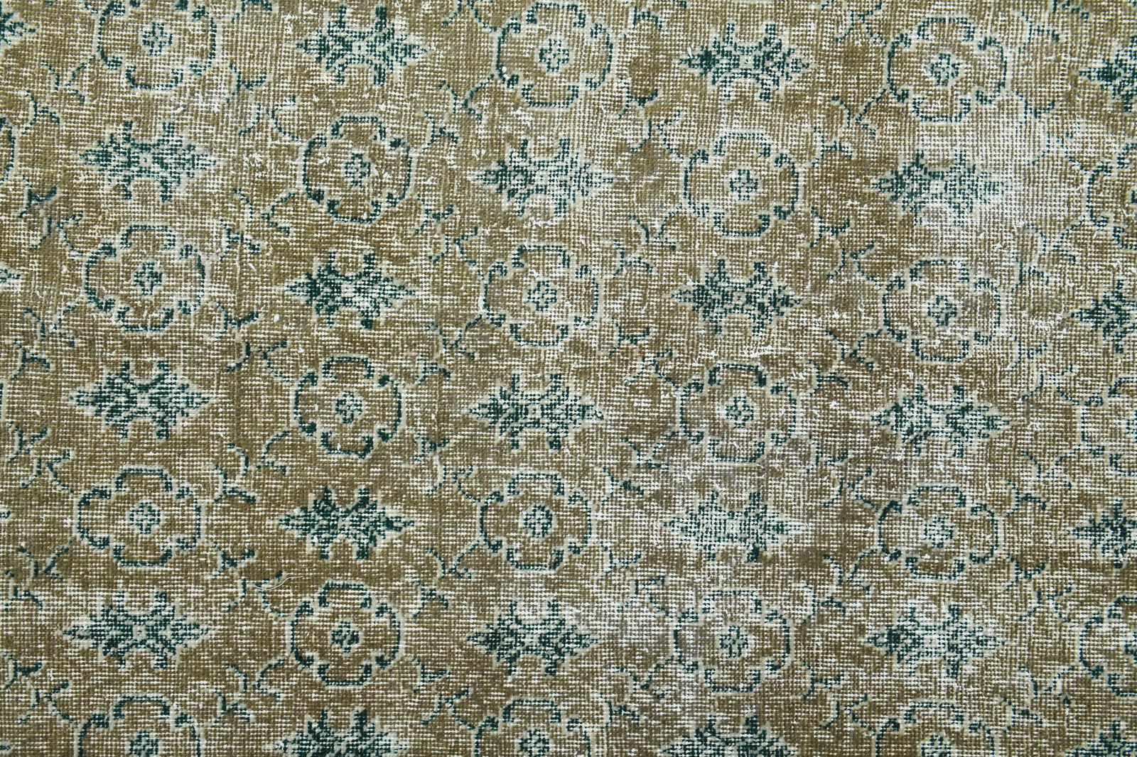 6'7x11.2, GREEN TURKISH RUG - 13