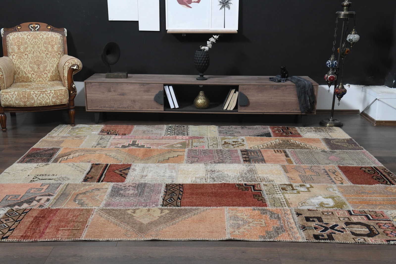 7'8x9'9 ft, SWEET DREAMS, Patchwork - 11