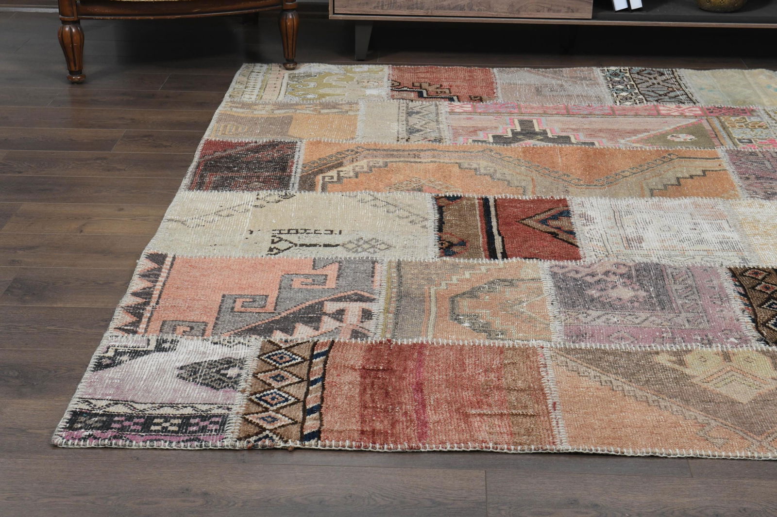 7'8x9'9 ft, SWEET DREAMS, Patchwork - 12