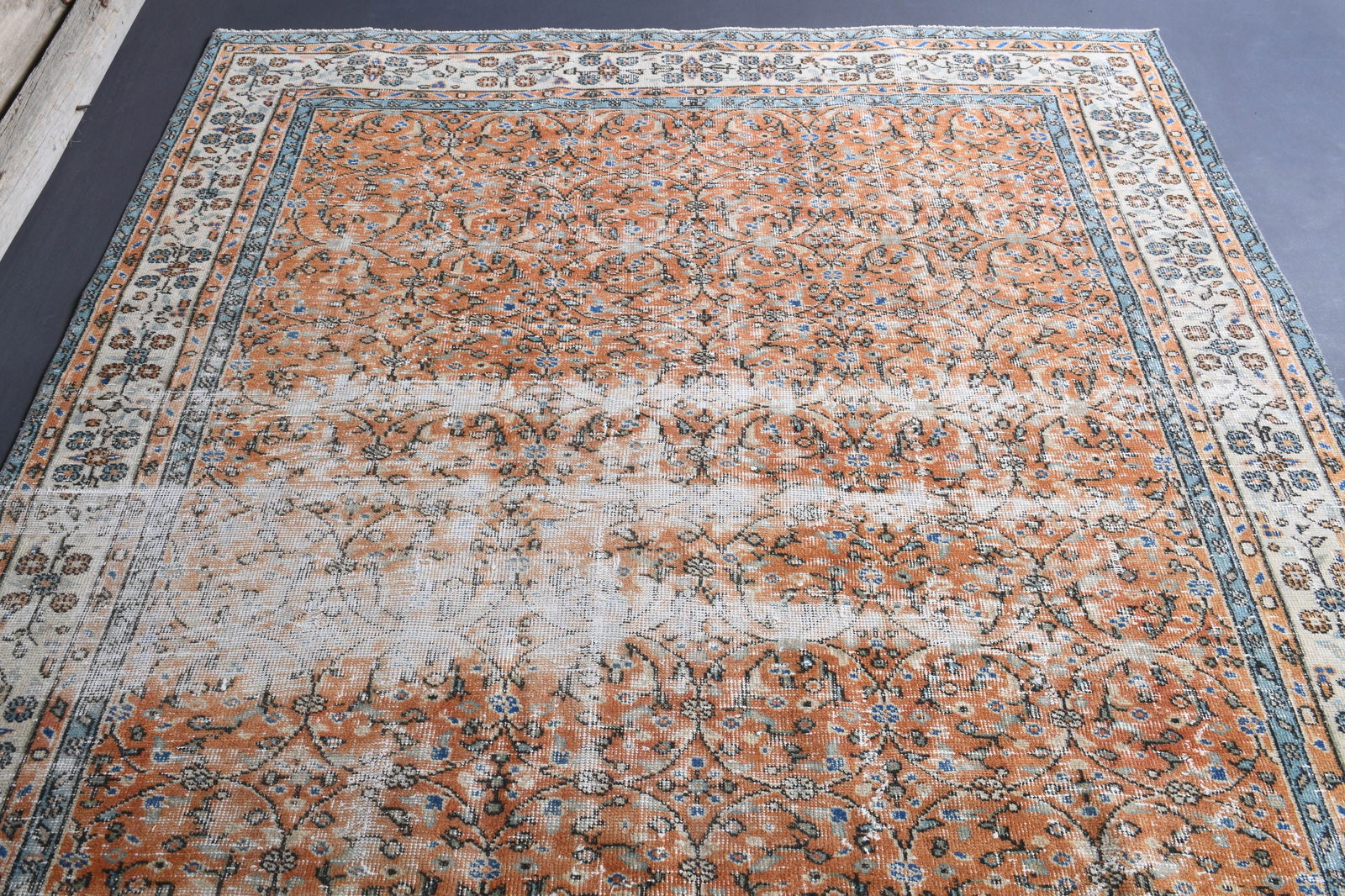 6.3x10 TURKISH Oushak Rug - 13