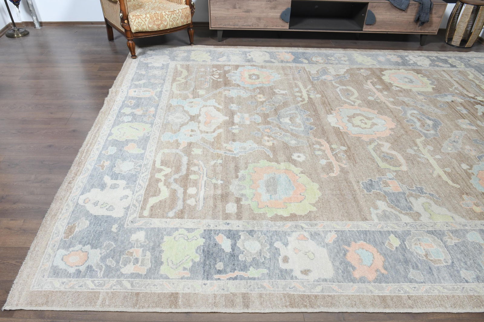 10'3x12'9 ft, BOHO OUSHAK RUG - 15