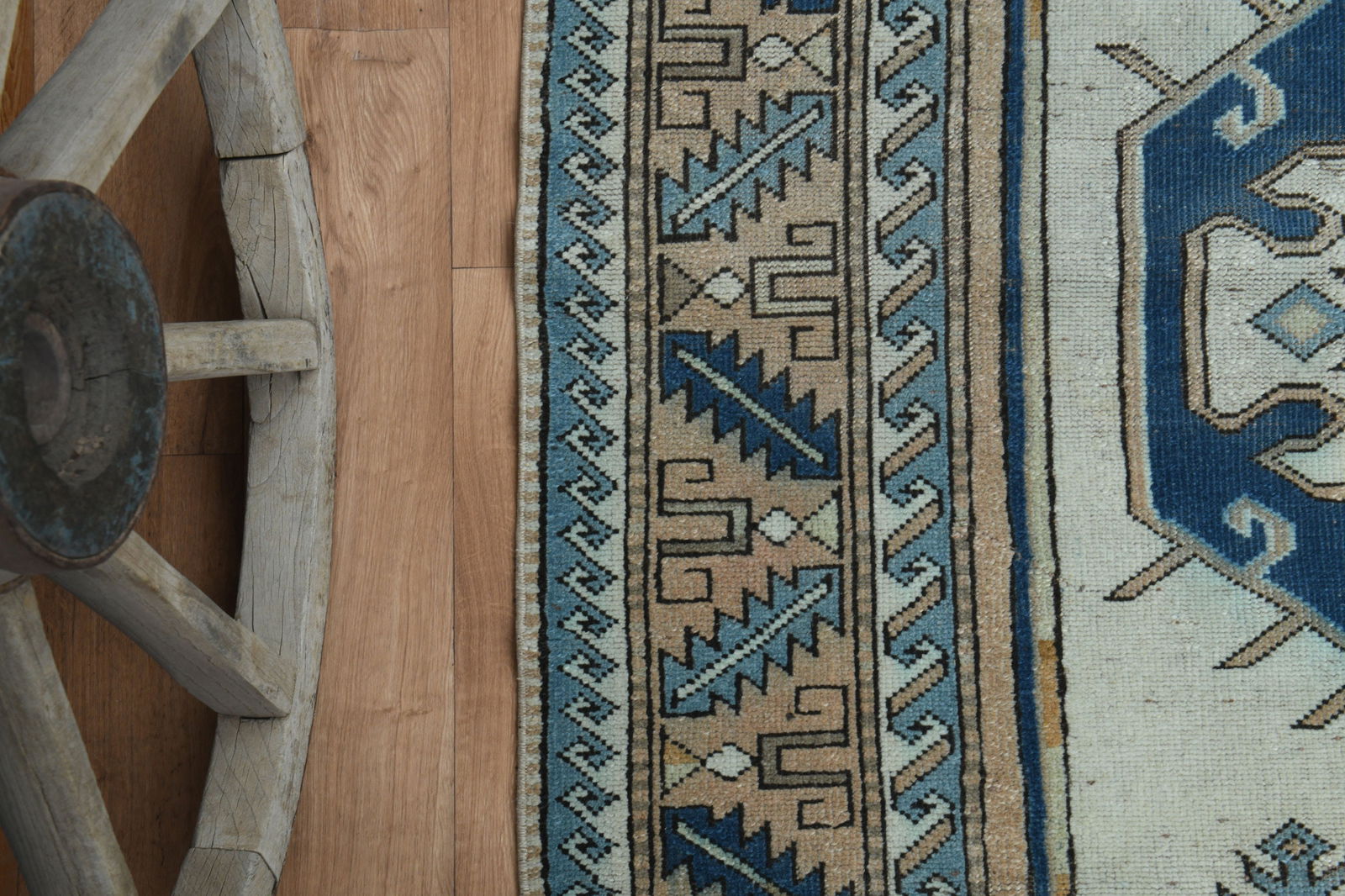 5'3x7'5 ft, ORIENTAL OUSHAK RUG - 7