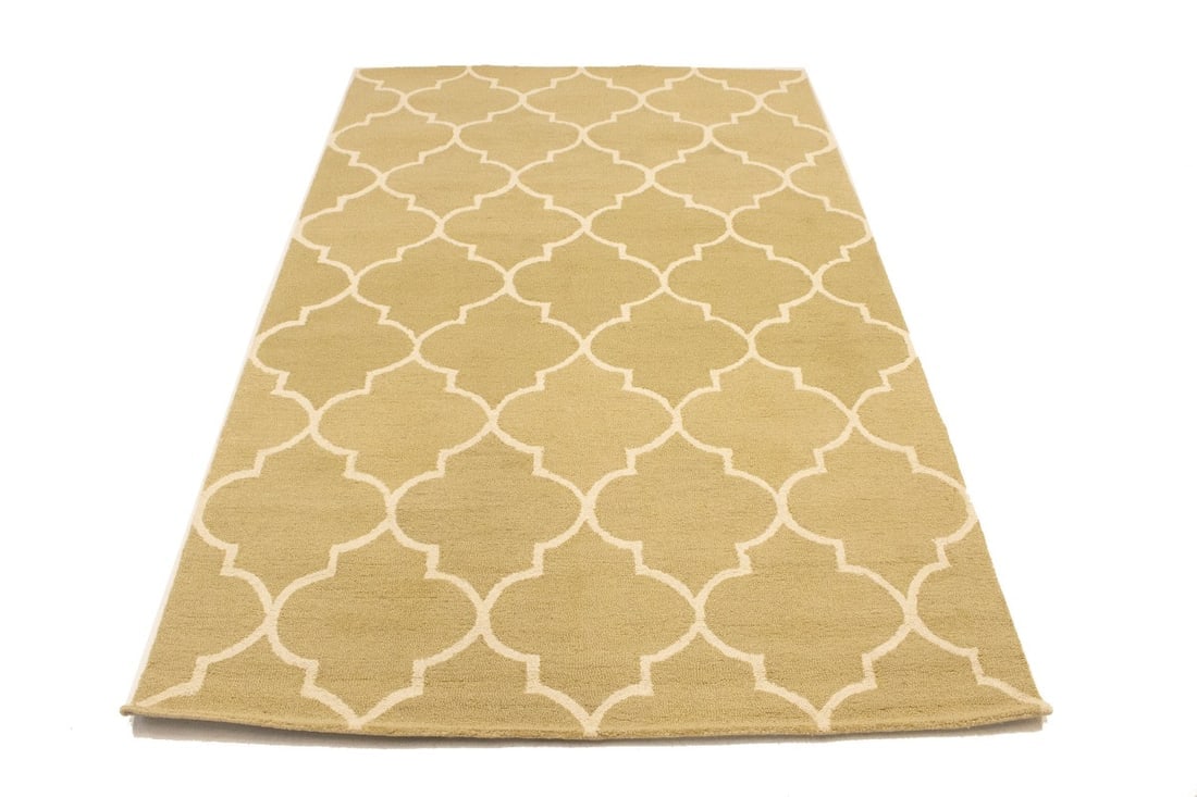 Multicolored Stripes 5X8 Hand-Tufted Modern Rug - 7