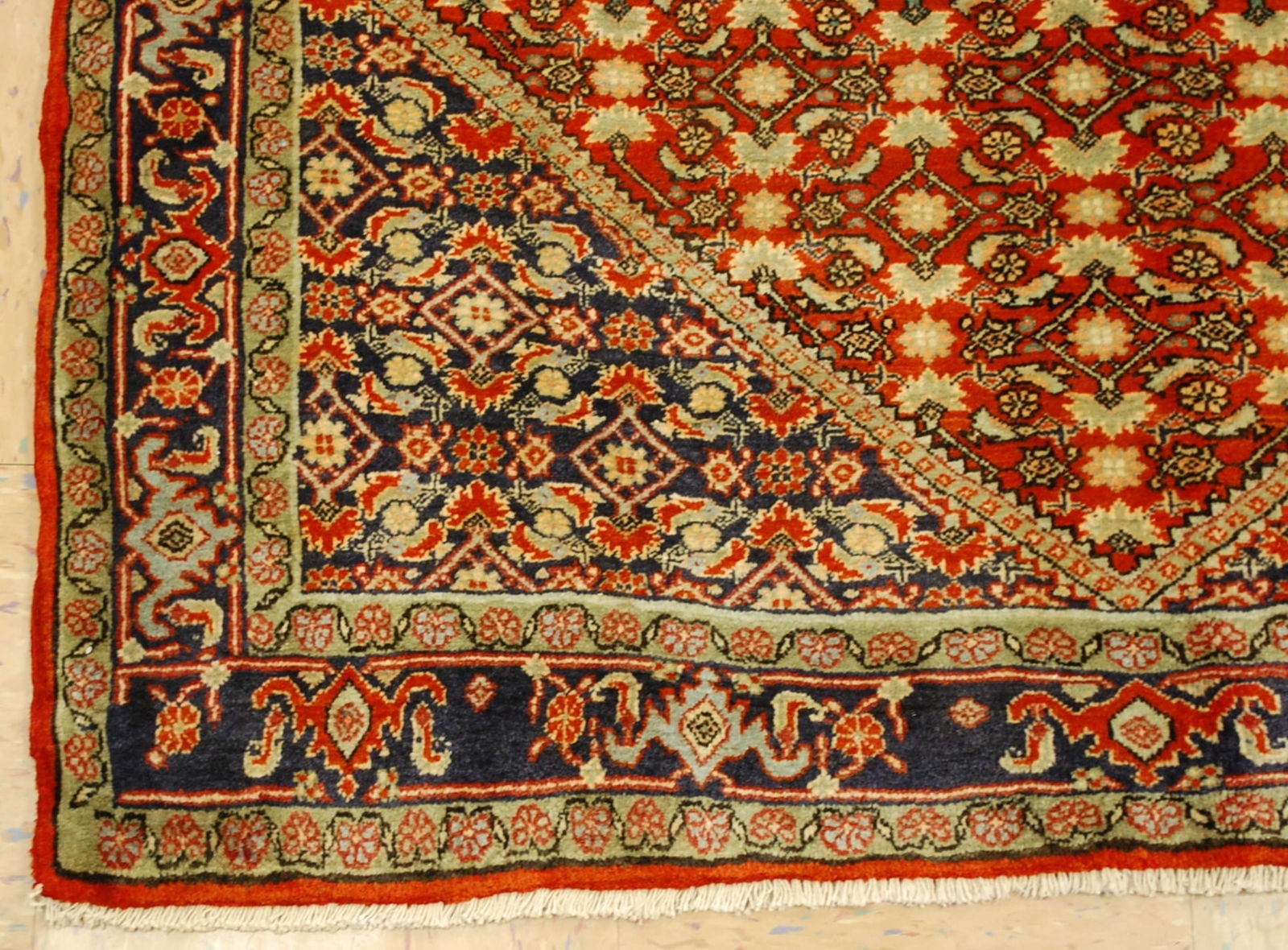 PERSIAN BIJAR RUG 4x5.9 - 4