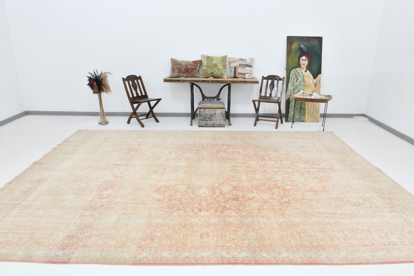 9'7'' x 13'10'' Turkish Handmade Kilim Rug - 20807 - 2