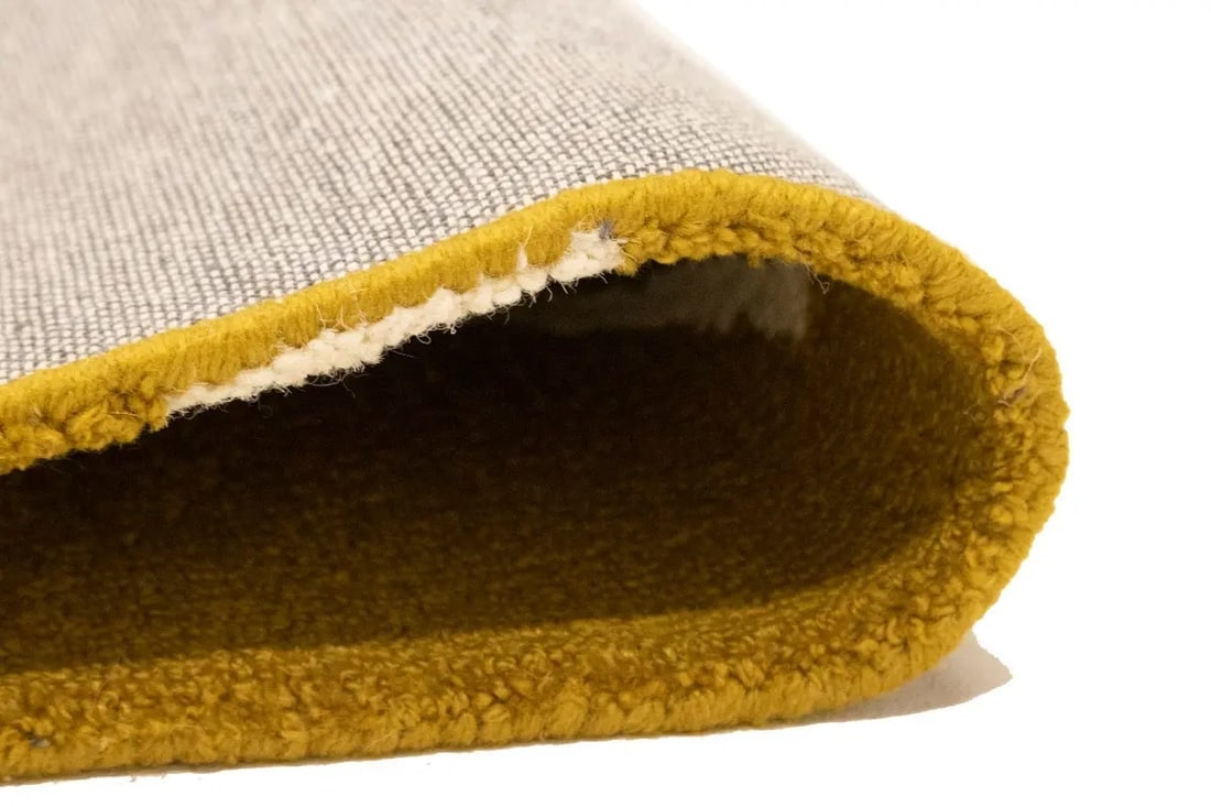 Gold Trellis 5X8 Hand-Tufted Modern Rug - 13