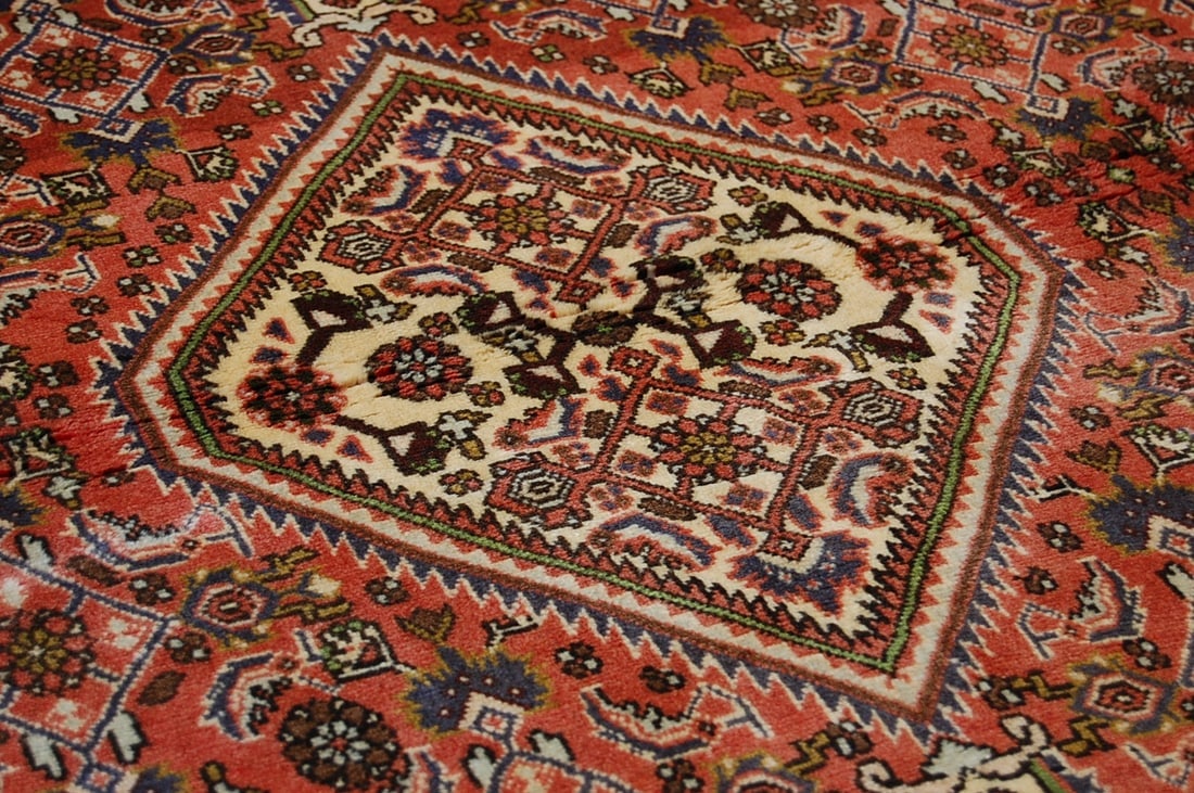 PERSIAN BIJAR RUG 4' 9" X 6'11" - 9