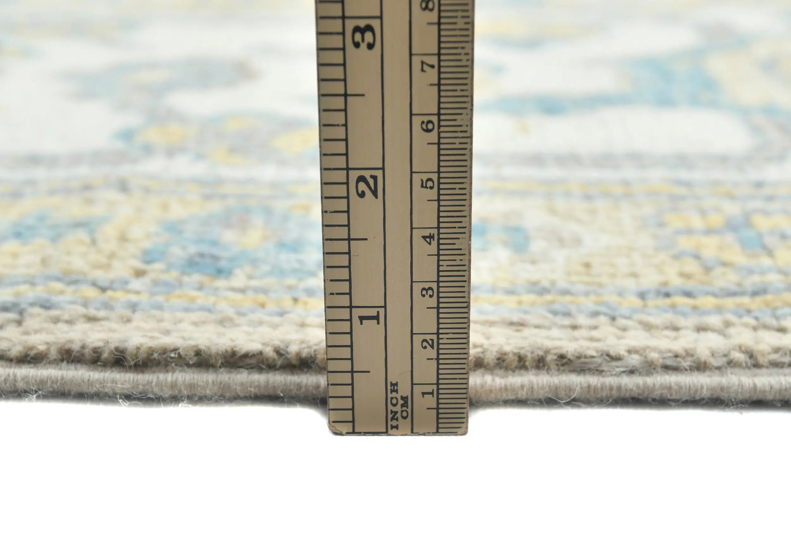 Muted Brown Floral Transitional 8X10 Oushak Oriental Rug - 11