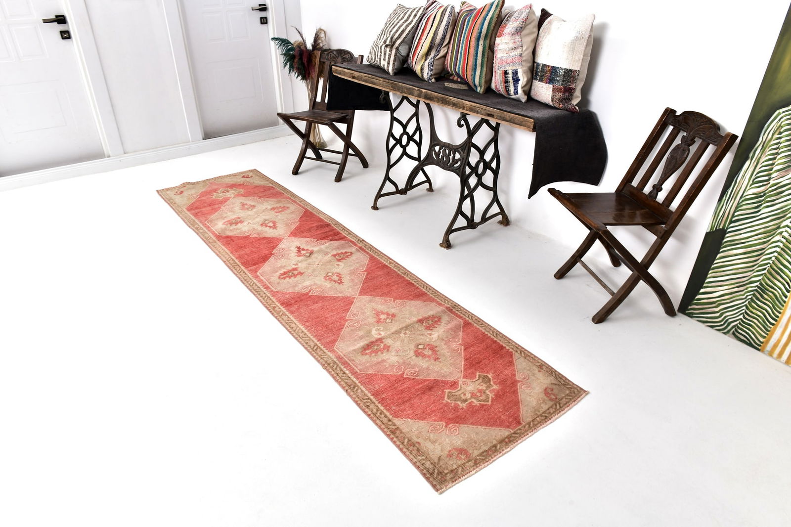 2'5'' x 9'10'' Turkish Handmade Kilim Rug - 2422 - 2