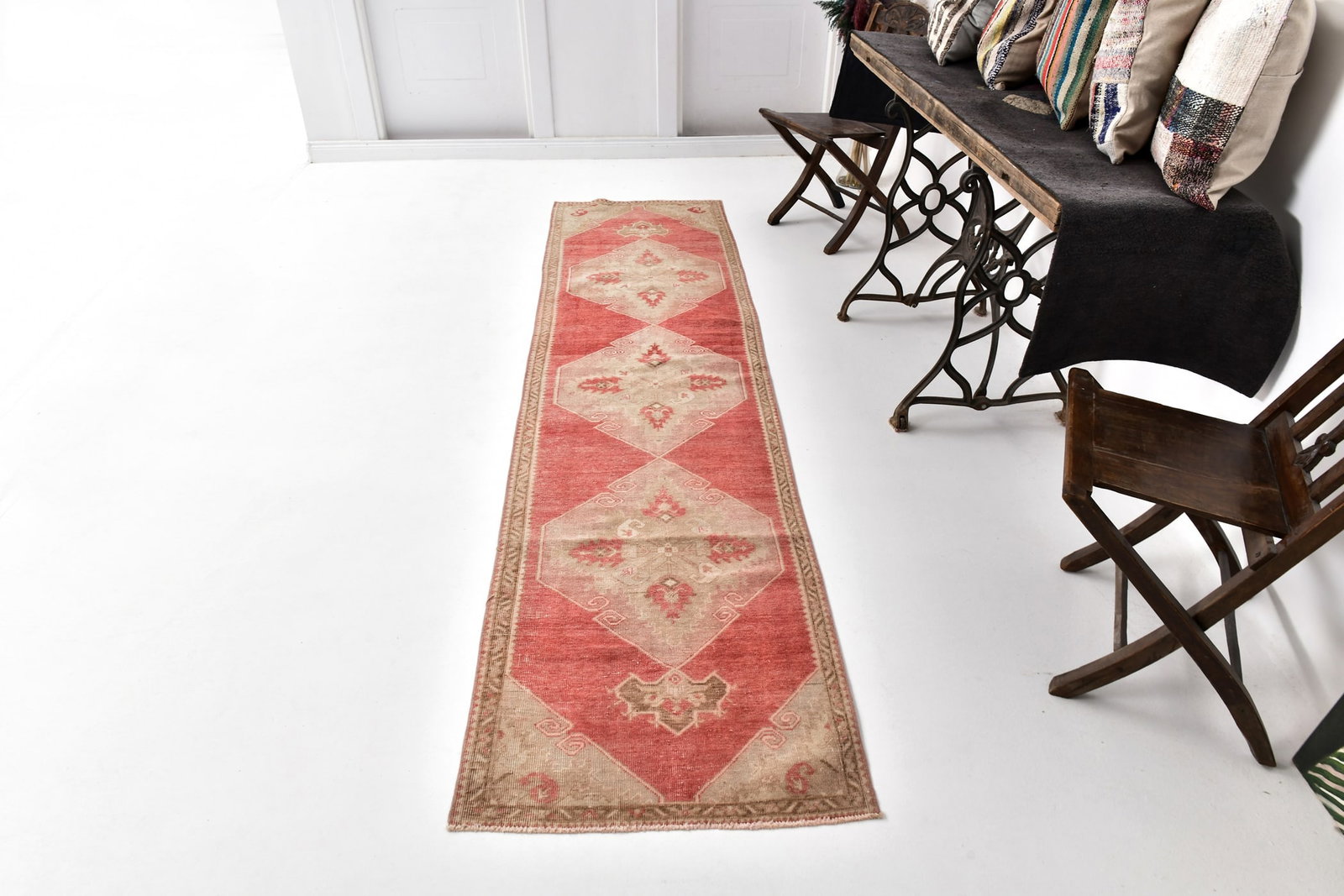 2'5'' x 9'10'' Turkish Handmade Kilim Rug - 2422 - 3