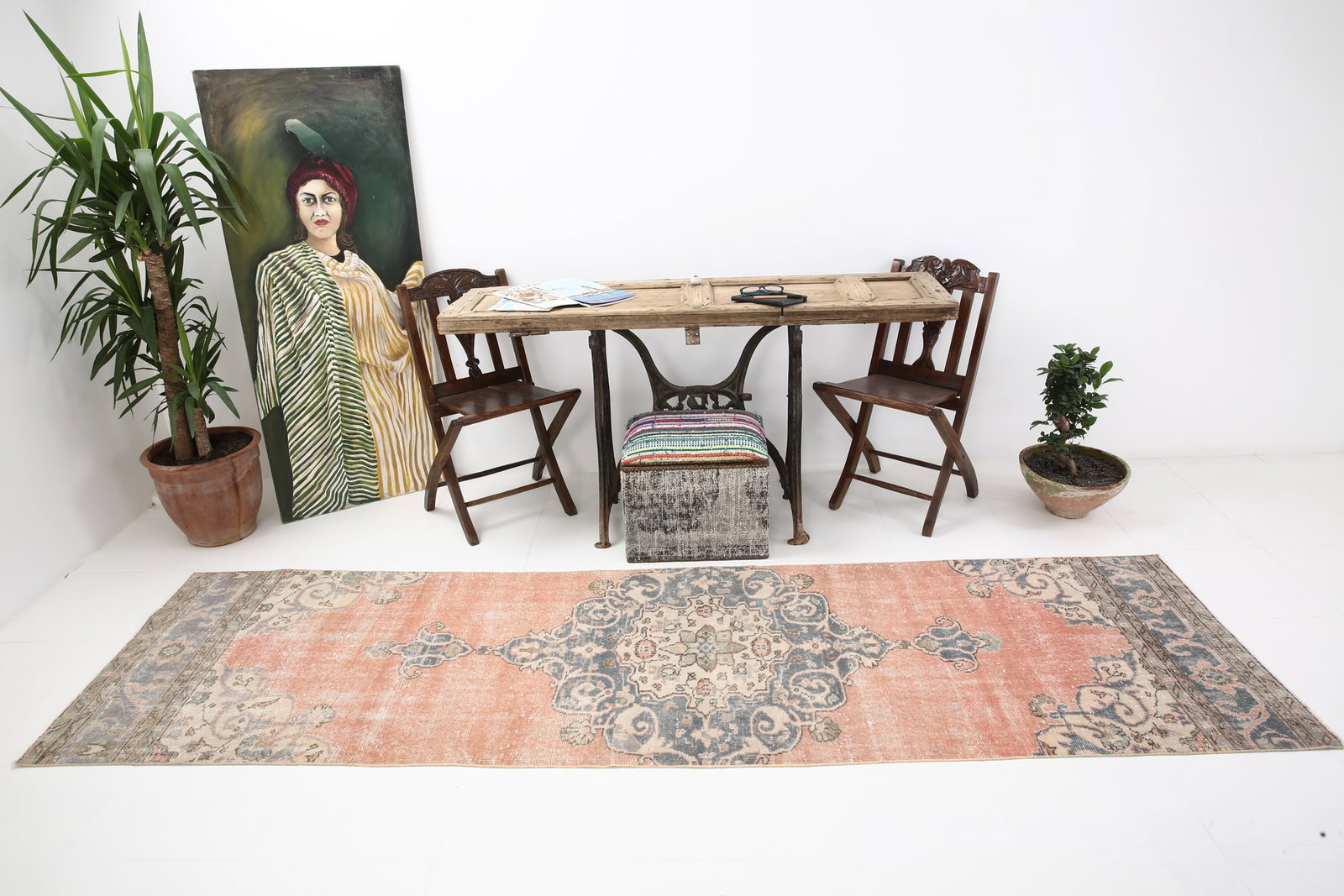 2'11'' x 10'4'' Turkish Handmade Kilim Rug - 2657 - 19