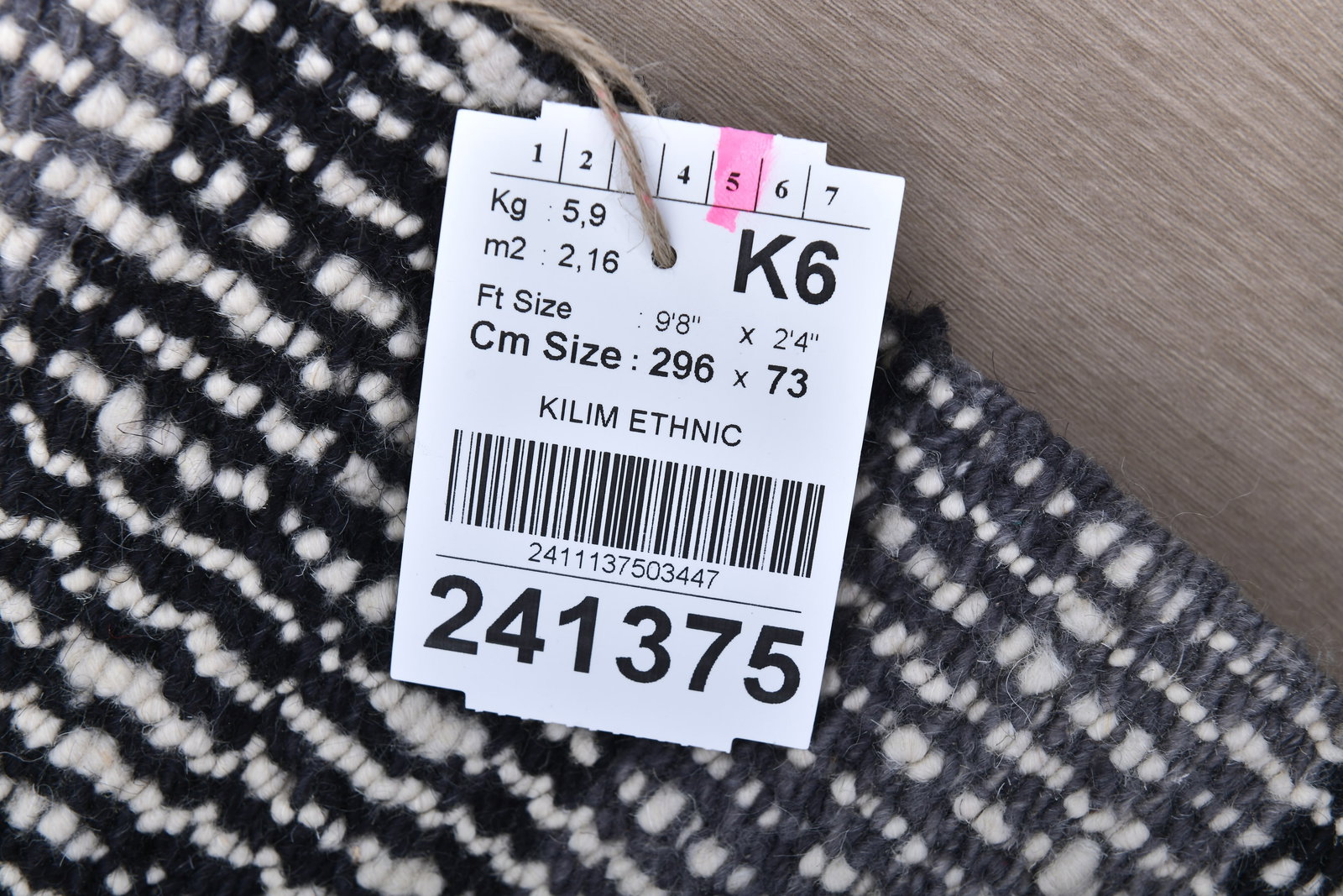 2'4'' x 9'8'' Turkish Handmade Kilim Rug - 241375 - 14