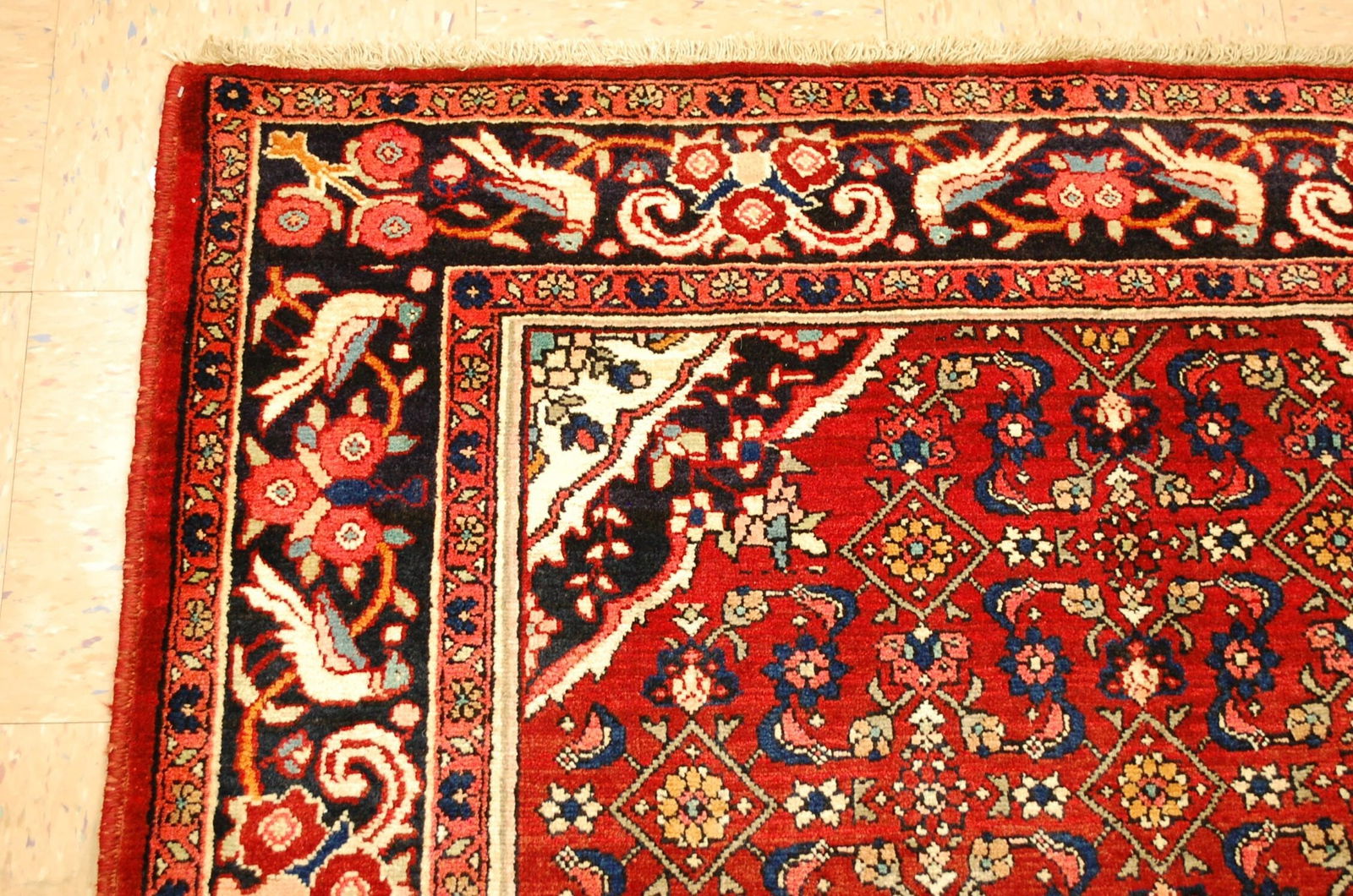 PERSIAN BIJAR RUG 4' 5"X 6' 5" - 6
