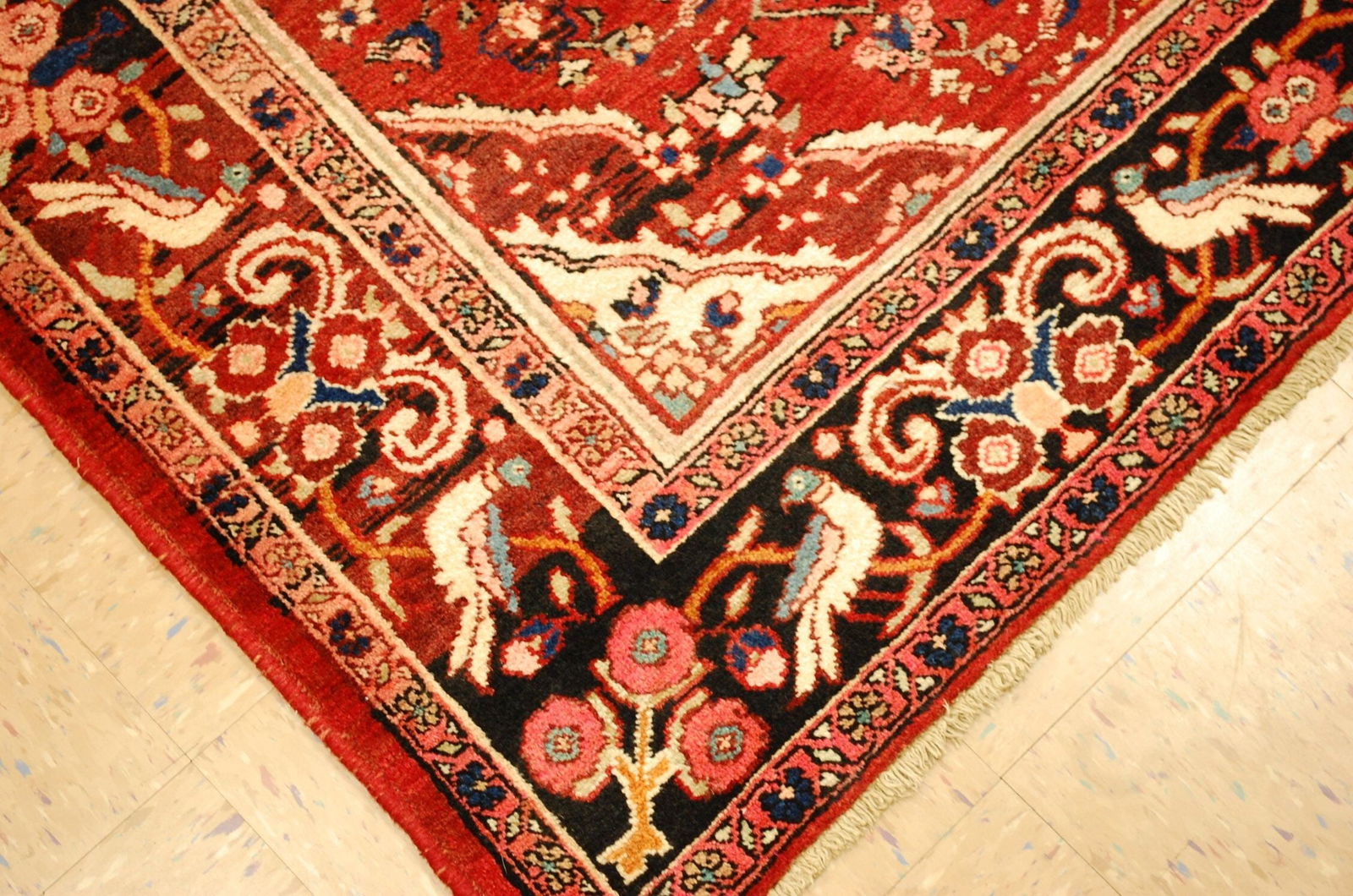 PERSIAN BIJAR RUG 4' 5"X 6' 5" - 7