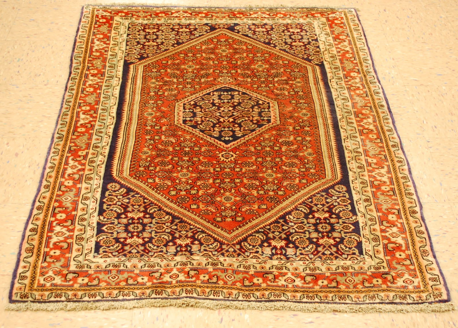 PERSIAN,BIJAR RUG 3.9x5.1 (1 of 12)