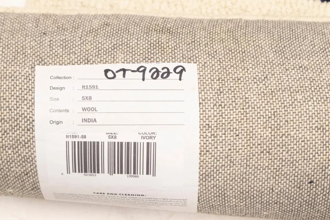 Multicolored Stripes 5X8 Hand-Tufted Modern Rug - 14