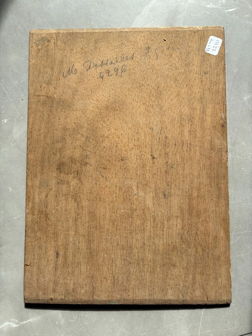 Antique Original Painting Signed Landscape, Trees Adolphe DETEIX (1892-1967) - 7