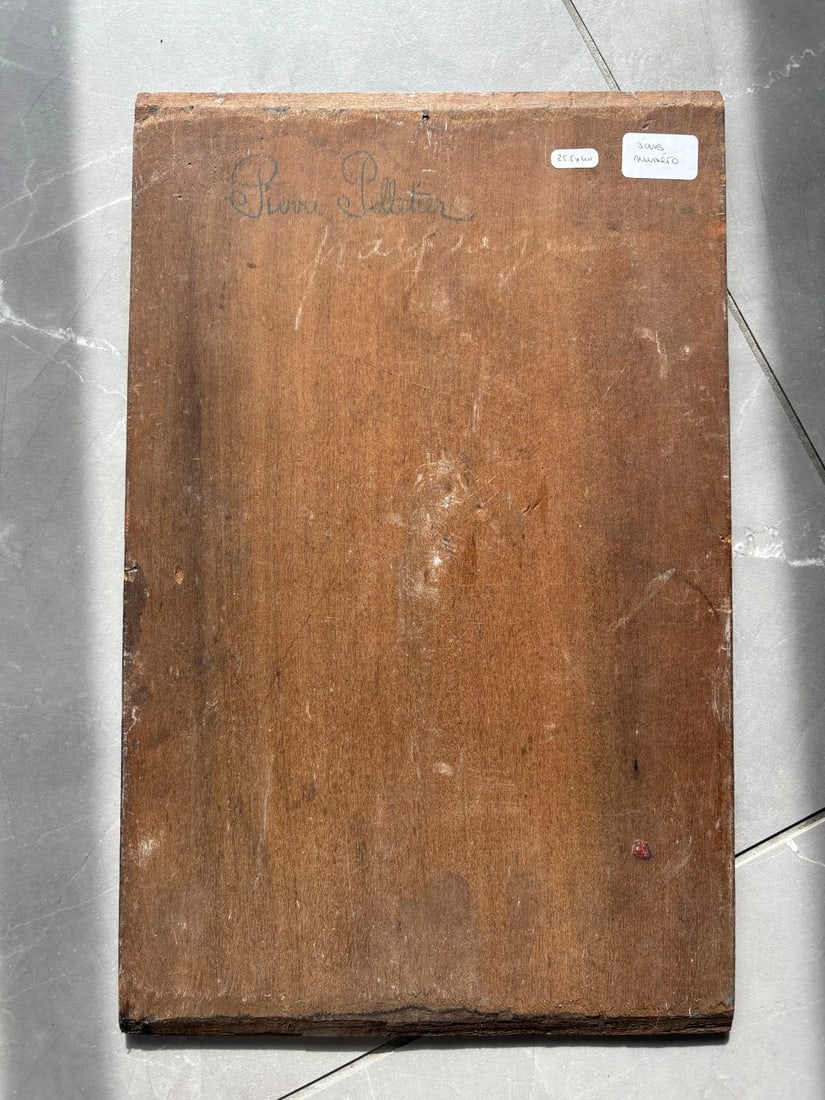 Antique Original Painting Signed Landscape, Cityview Pierre PELTIER (1900-1988) - 7