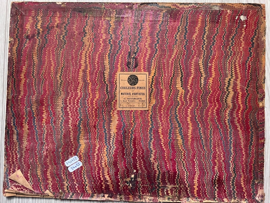 Antique Old Original Orientalist Painting Landscape - 7