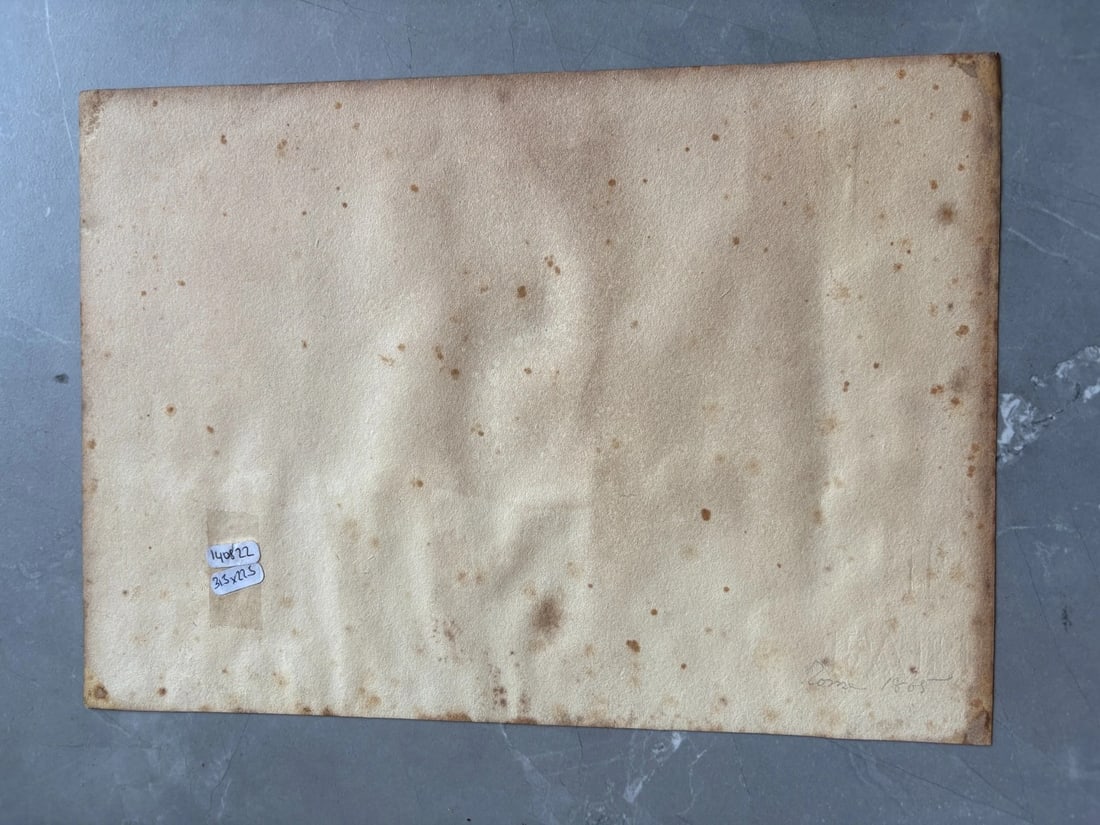 Antique Oil Original Painting signed Italian Landscape, Coliseum - 8