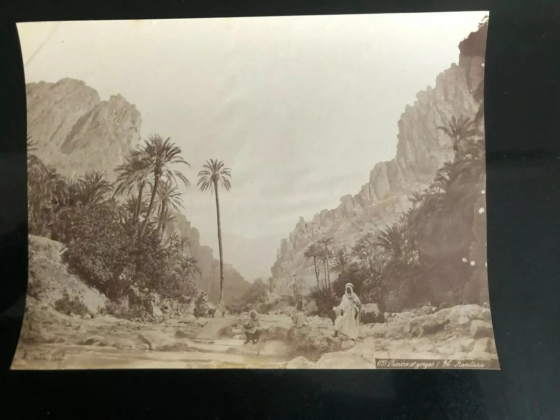 Photographs Orientalism Algeria, Mosque, Mountain, People x12 - 2