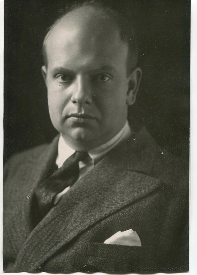 Portrait Politician Men - Vintage Photography Press c. 1930 x10 - 7