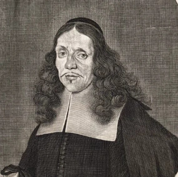 Man Portrait, Georg II SCHULTZ (1622-1677) Sigismundus Antique Etching Original - 3