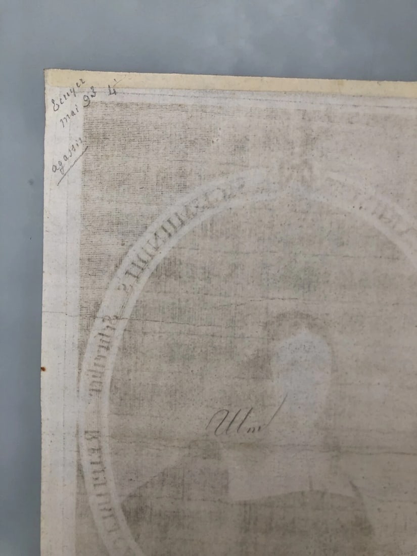 Man Portrait, Georg II SCHULTZ (1622-1677) Sigismundus Antique Etching Original - 7