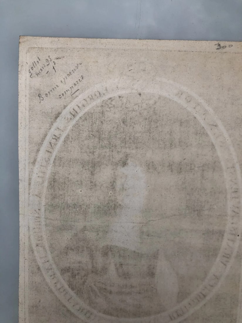 Man Portrait, Georgius Ernestus, Georg Schultz Antique Etching Original - 7