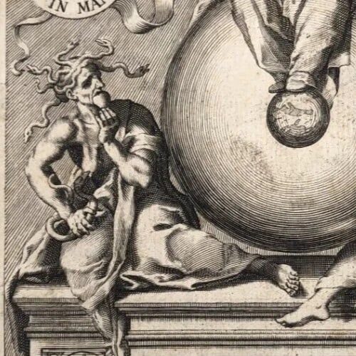 Antique Etching Original Religious, Architecture, Christian signed Architectural - 3